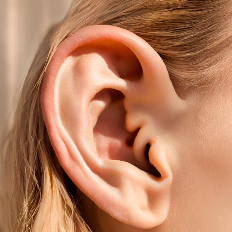 a human ear